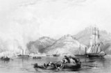 The First Anglo-Chinese War (1839–42), known popularly as the First Opium War or simply the Opium War, was fought between the United Kingdom and the Qing Dynasty of China over their conflicting viewpoints on diplomatic relations, trade, and the administration of justice.<br/><br/>

Chinese officials wished to stop what was perceived as an outflow of silver and to control the spread of opium, and confiscated supplies of opium from British traders. The British government, although not officially denying China's right to control imports, objected to this seizure and used its newly developed military power to enforce violent redress.<br/><br/>

In 1842, the Treaty of Nanking—the first of what the Chinese later called the unequal treaties—granted an indemnity to Britain, the opening of five treaty ports, and the cession of Hong Kong Island, thereby ending the trade monopoly of the Canton System. The failure of the treaty to satisfy British goals of improved trade and diplomatic relations led to the Second Opium War (1856–60). The war is now considered in China as the beginning of modern Chinese history.